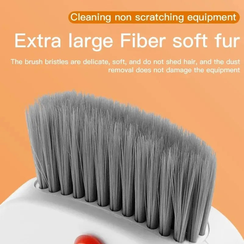 5-in-1 Cleaning Kit Computer Keyboard Cleaner Brush Phone Screen Cleaning Set Keycap Puller Cleaning Tools Card Reader