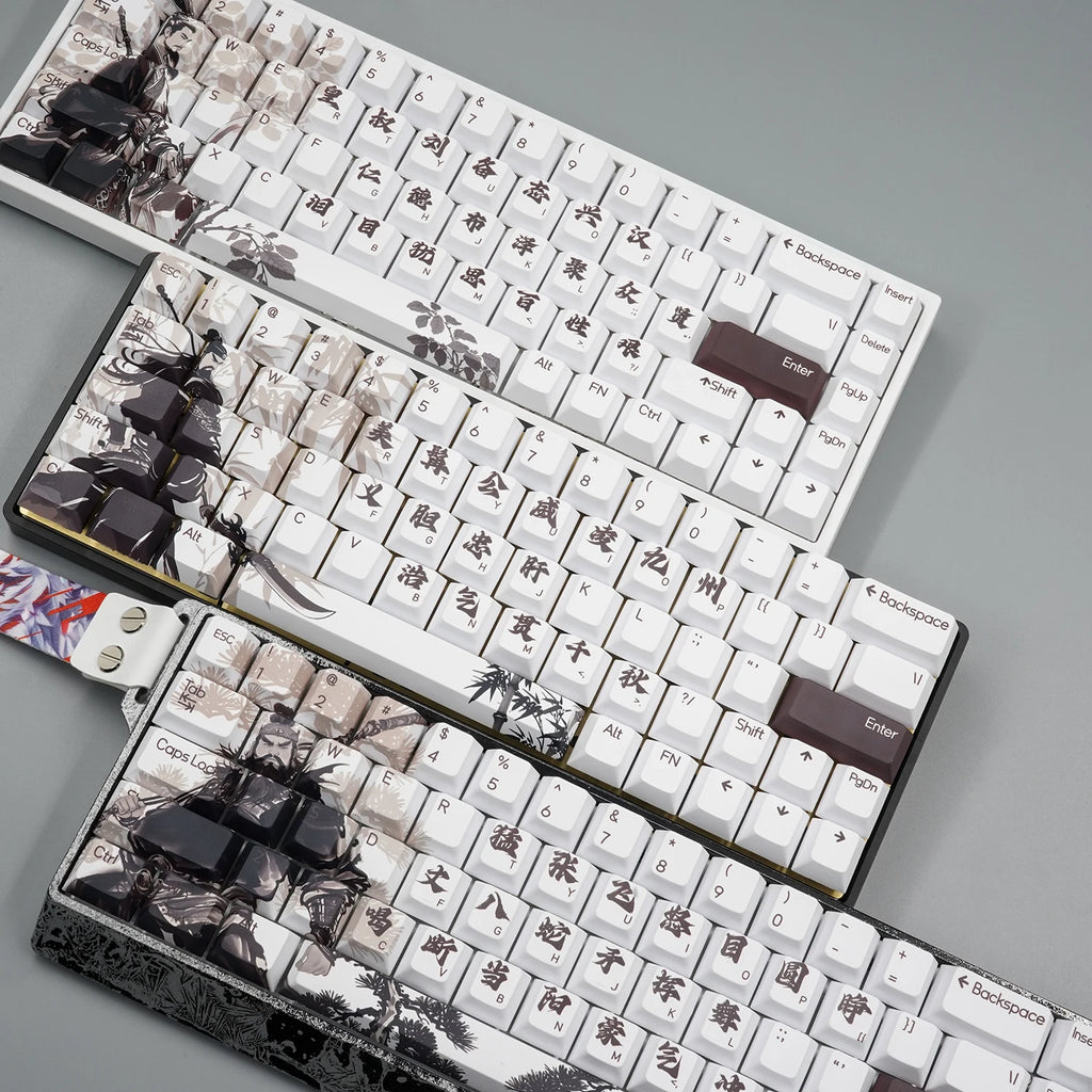 NPKC Cherry Profile Anime Keycaps – PBT, for MX Switch, 60% / 65% Mechanical Keyboards, Wooting 60 / MAD 68HE Compatible