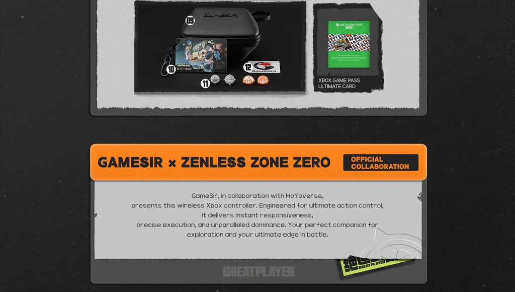GameSir G7 Pro × Zenless Zone Zero Edition - Wireless Controller for Xbox Series X|S, Xbox One, PC & Android - TMR Hall Effect
