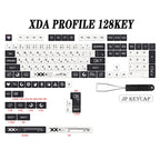 Printstream Theme XDA Keycaps – German / French / Spanish ISO Layout, Dye-Sub, for TKL87 / GMMK Pro / 7U AZERTY Keyboard