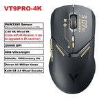 Rapoo VT9 PRO Wireless Gaming Mouse – PAW3398 Sensor, 26,000 DPI, 68g Lightweight, Wired & Wireless, 160H Long Battery Life