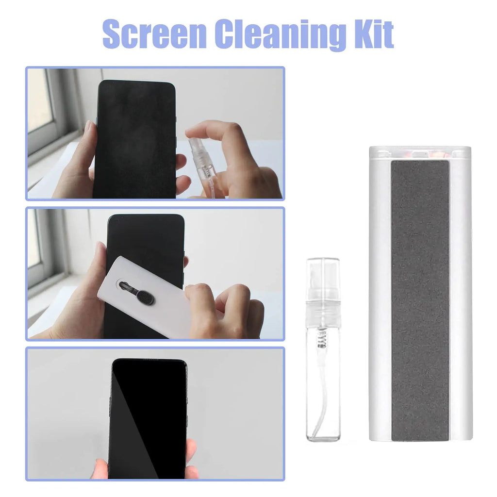 5 in 1 Keyboard Cleaning Brush Kit Keycap Puller Earbuds Cleaner for Airpods Pro 1 2 3 Bluetooth Earphones Case Cleaning Tools