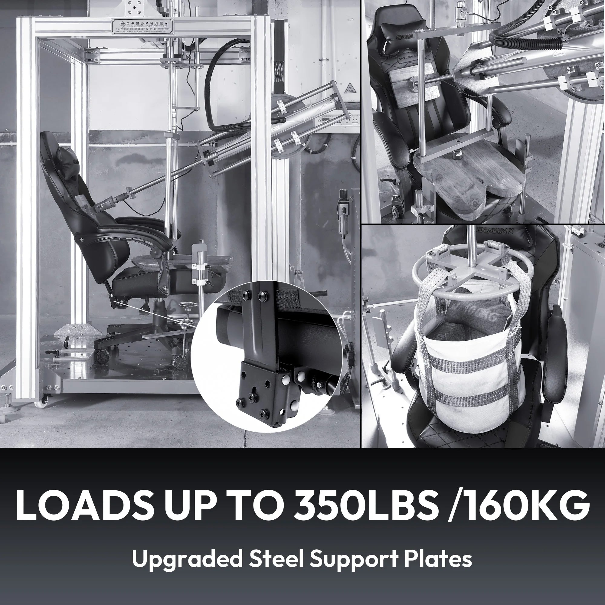 Dowinx Gaming Chair with Pocket Spring Cushion, Ergonomic Computer Chair High Back, Reclining Game Chair Pu Leather 350LBS