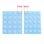 2Set 6mm 7mm diameter ICE Version Esports Mouse Skates Mouse Feet DIY Universal Dot Mouse Pad Antii-slip Mouse Feet Sticker