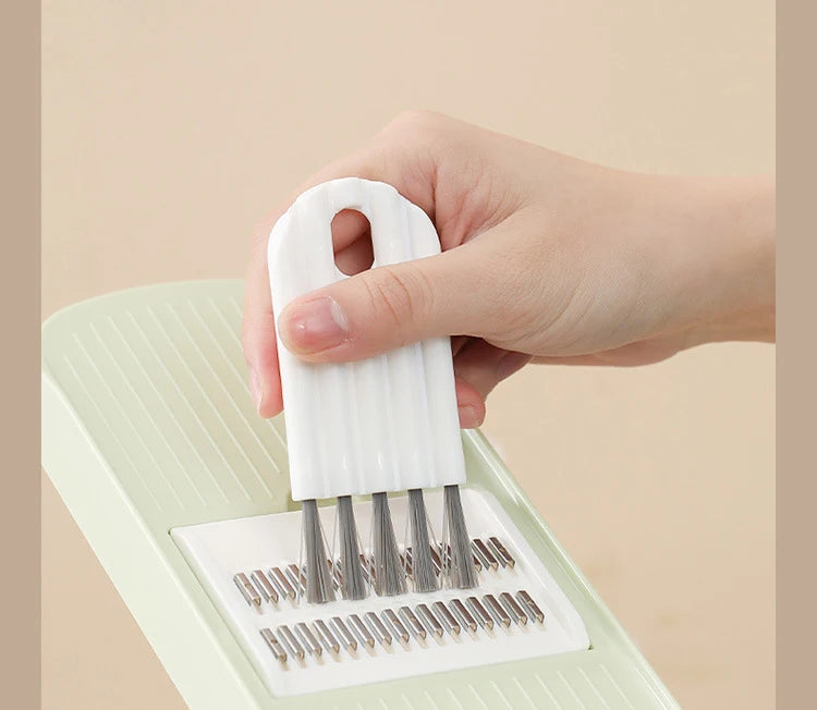 Keyboard Cup Lid Cleaning Brush Kit with Soft Brush and Multi-Function Tools Cleaner Keycap
