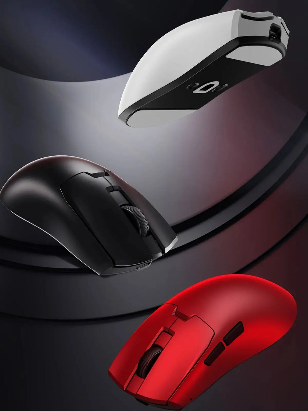 Delux M800 Mini Wireless Gaming Mouse – 46g Ultralight, 2.4G Wireless, RGB, Honeycomb Design, PAW3395/PAW3311, 1KHz Polling, for Small–Medium Hands