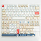 MOG Soy Milk Keycaps – XDA / Cherry / OEM Profiles, PBT, for Cherry MX Switch Gaming Mechanical Keyboard 68 / 75 / 82 / 98 / 104 Layouts