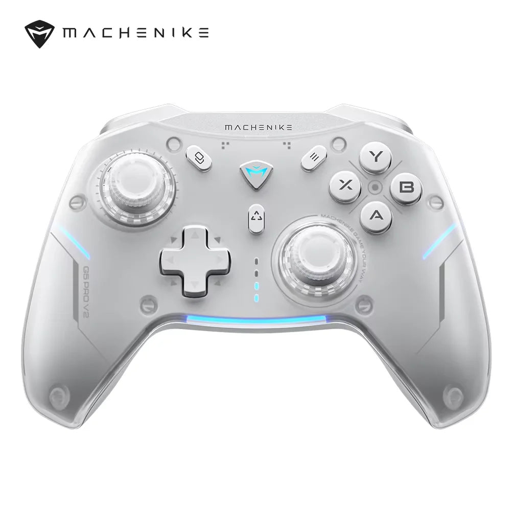 Machenike G5Pro V2 Wireless Gaming Controller for PC/NS/Mobile Hot-Swaptable Joystick 1000Hz Polling Rate With RGB Charging Dock