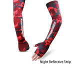 Camouflage Gaming Arm Sleeves for Men & Women – Ice Silk Cooling Fabric, Sweat-Wicking, Anti-Slip Fit for FPS & Competitive Gaming