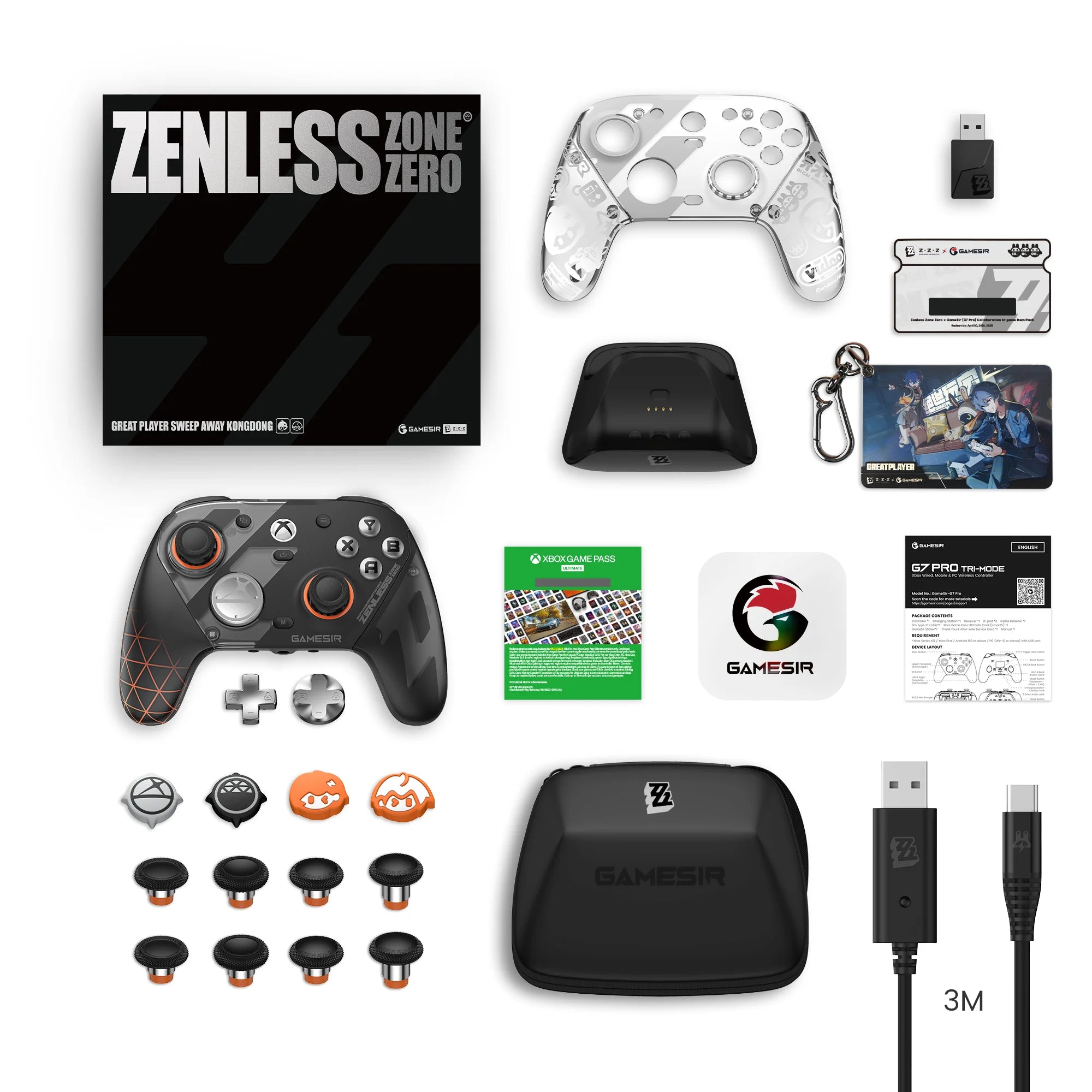 GameSir G7 Pro × Zenless Zone Zero Edition - Wireless Controller for Xbox Series X|S, Xbox One, PC & Android - TMR Hall Effect