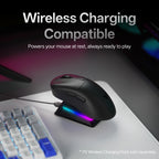 Rapoo VT3Pro GEN-1 Wireless Gaming Mouse – 59g Lightweight, 8KHz Polling Rate, 26,000 DPI, 9 Programmable Buttons