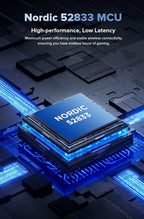 Delux M600 Series Wireless Gaming Mouse – 52g Lightweight, 2.4G Dual-Mode, 26,000 DPI, Macro Support, Rechargeable