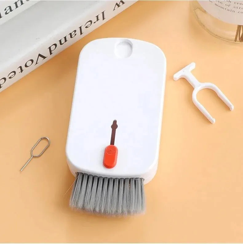 5-in-1 Cleaning Kit Computer Keyboard Cleaner Brush Phone Screen Cleaning Set Keycap Puller Cleaning Tools Card Reader