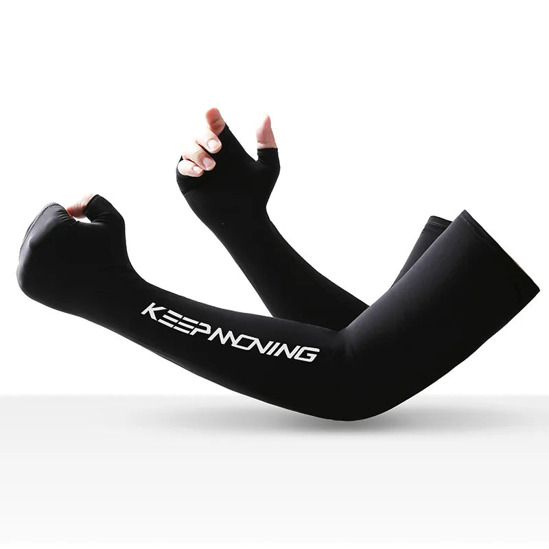 Camouflage Gaming Arm Sleeves for Men & Women – Ice Silk Cooling Fabric, Sweat-Wicking, Anti-Slip Fit for FPS & Competitive Gaming