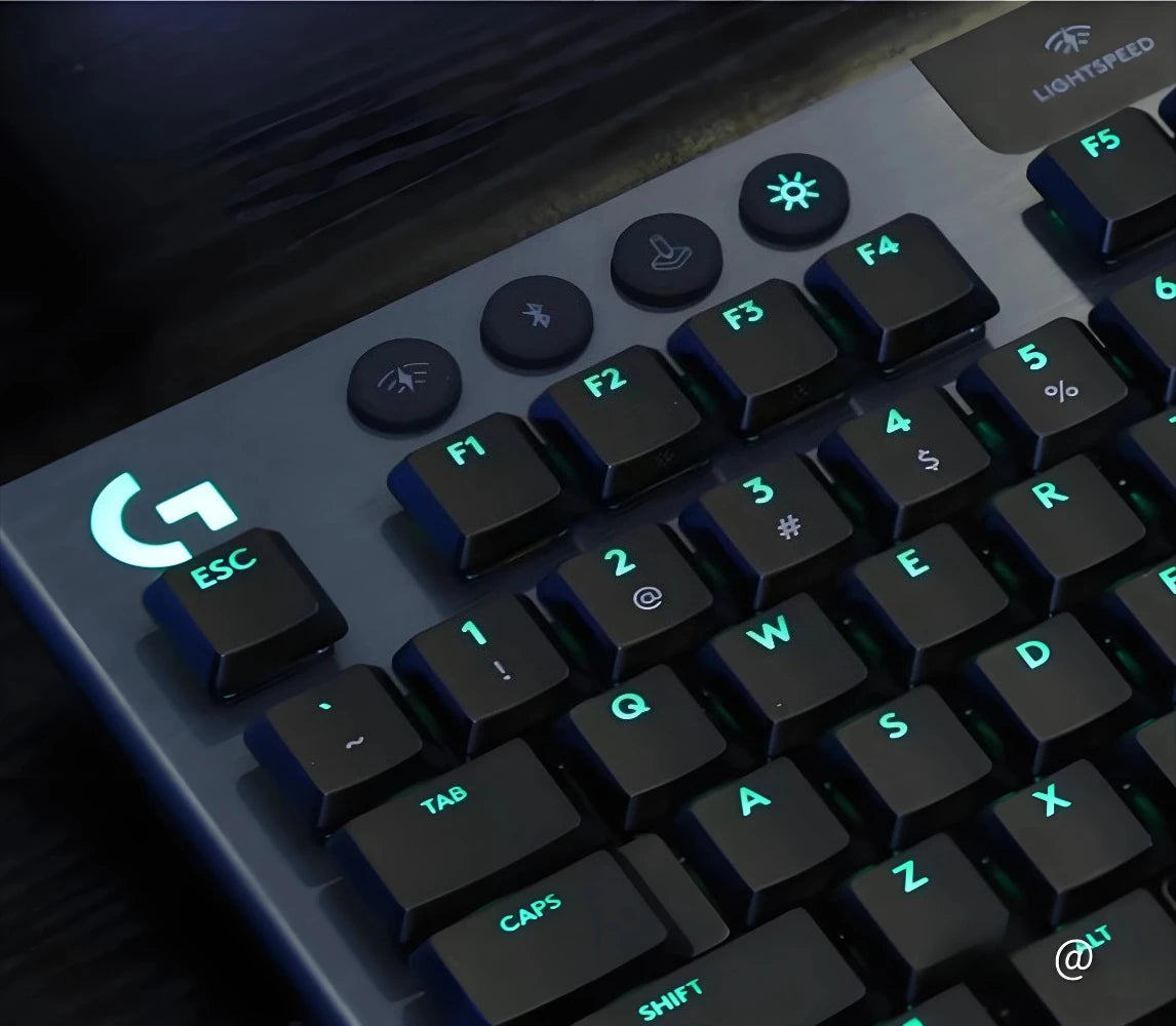 Replacement Keycaps for Logitech G913 / G915 TKL Mechanical Keyboard – Single Keycap, Non-Slip, Wear-Resistant (Lost Key Replacement)