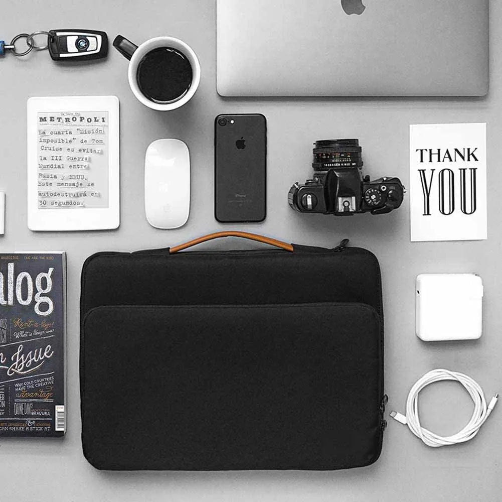 14-15.6 Inch Laptop Bag for MacBook Air 15 (2023) / M2 Pro / M1 - 360° Protective Computer Handbag