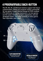 Lenovo X01 1.44inch Smart Screen Wireless Controller 3 Modes for Switch PS4 IOS Android PC TV Programmable Back-Button Gamepad