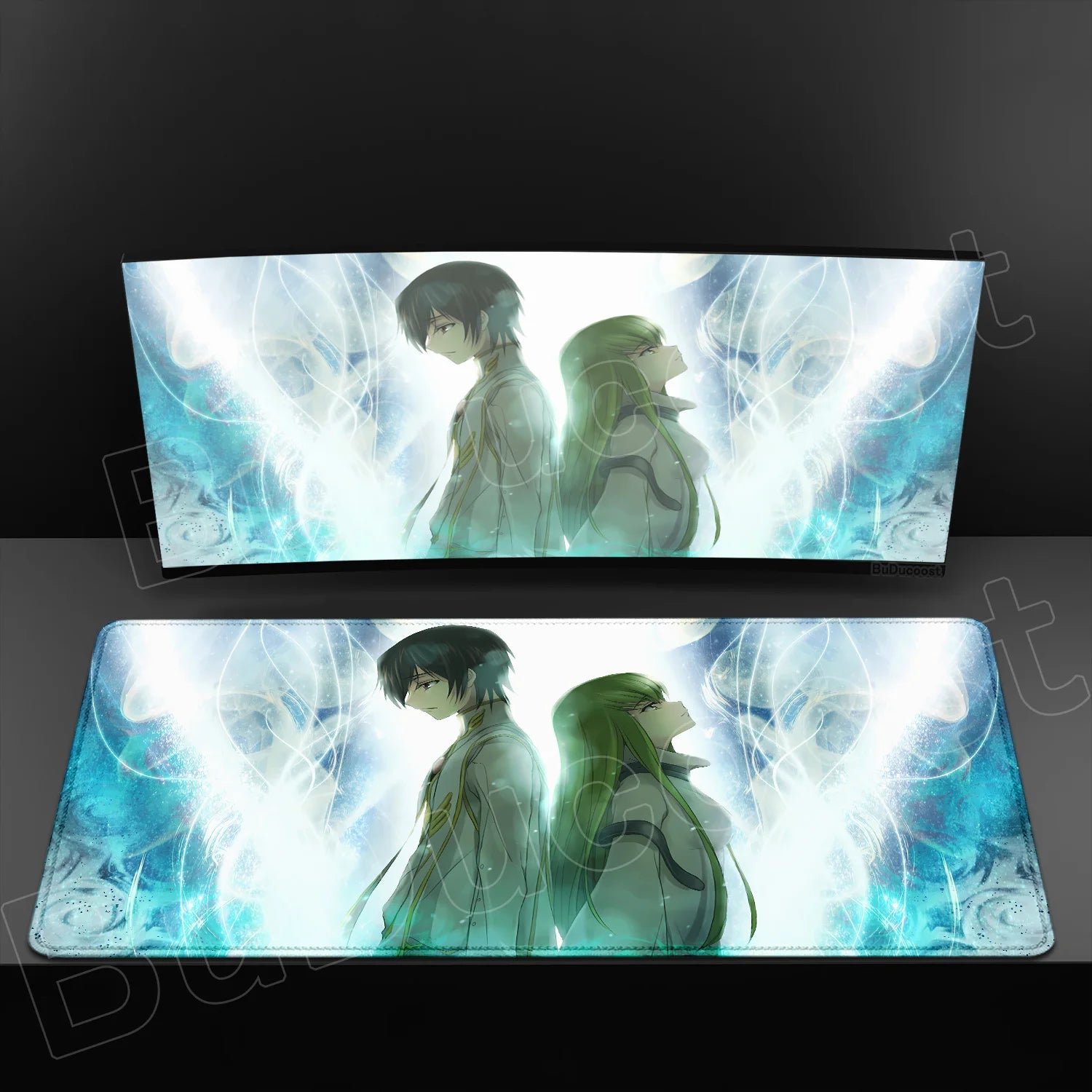 Large Anime Code Geass Mousepad Laptop Gaming Mouse Pad Pc Accessories Deskmat Keyboard Desk Mat Protector Pretty C.C. Mause Pad