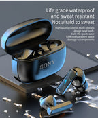 Original Sony Mate 50 Wireless Bluetooth Earbuds | Stereo Hi-Fi Noise Reduction Sports Headphones with Microphone & Touch Control