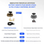 Flydigi Vader 5 Pro Gaming Controller With Hall Rocker FORCESWITCH™ Triggers Switch 1000Hz Gamepad For Mobile Switch TV PC