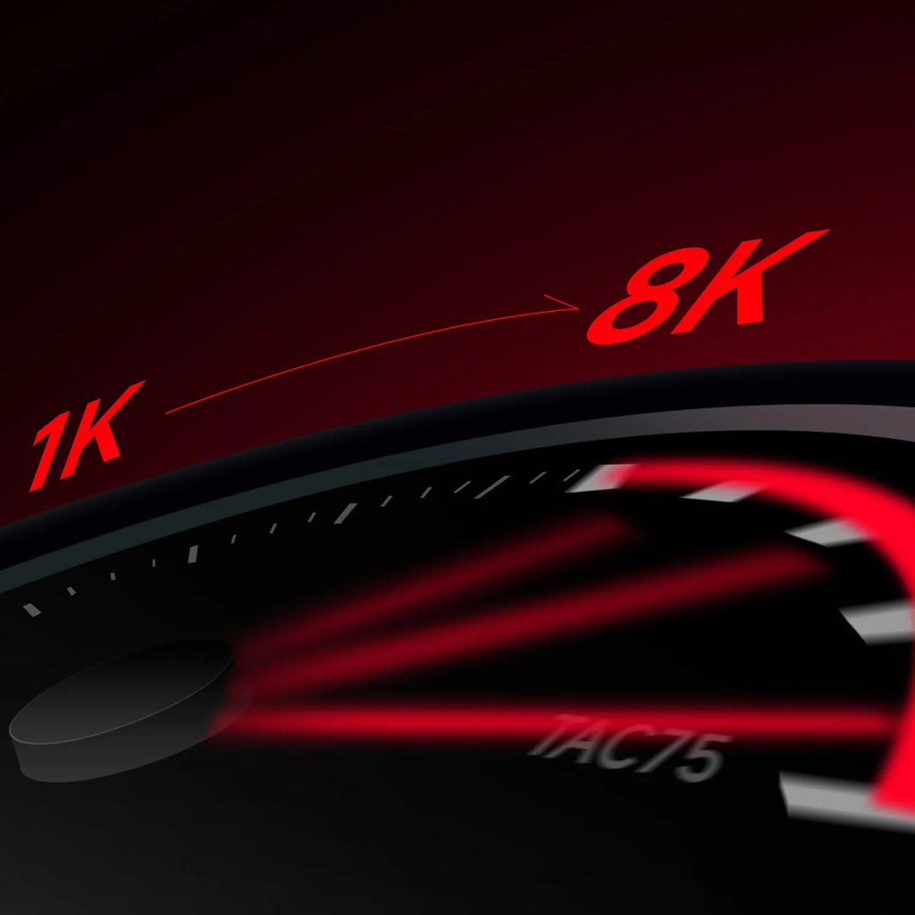 AKKO TAC75 HE Magnetic Switch Keyboard – 75%, Rapid Trigger 0.005mm, 8K RGB, Wired Esports Custom Gaming Keyboard