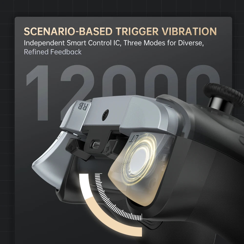 Machenike G5Pro V2 Wireless Gaming Controller for PC/NS/Mobile Hot-Swaptable Joystick 1000Hz Polling Rate With RGB Charging Dock