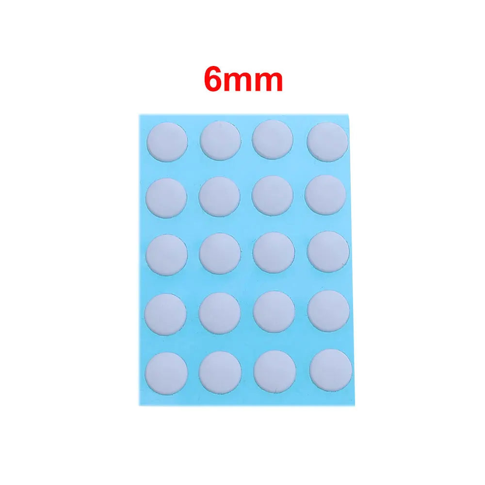 2Set 6mm 7mm diameter ICE Version Esports Mouse Skates Mouse Feet DIY Universal Dot Mouse Pad Antii-slip Mouse Feet Sticker