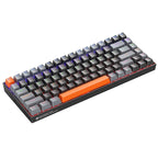 Machenike K500A-B84 Mechanical Keyboard – 75% TKL, 84 Keys, Hot-Swappable, Wired Gaming Keyboard, 6-Color Backlight