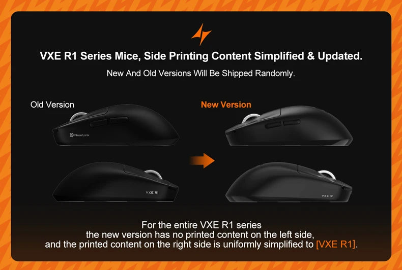 ATK VXE Dragonfly R1 Pro MAX Esports Wireless Gaming Mouse – PAW3395 Sensor, Rechargeable, Lightweight Custom FPS Mouse, Ideal for CS:GO