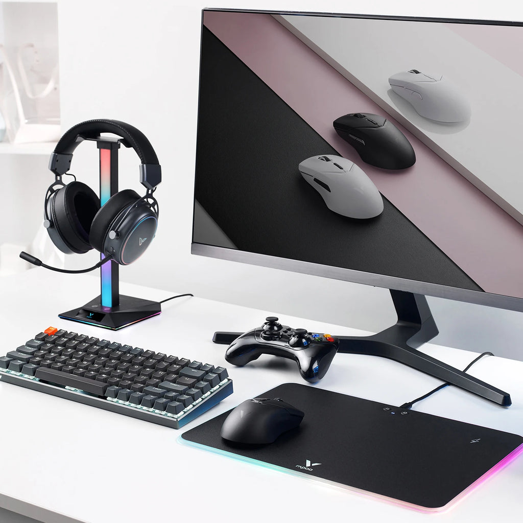 Rapoo VT9 PRO Wireless Gaming Mouse – PAW3398 Sensor, 26,000 DPI, 68g Lightweight, Wired & Wireless, 160H Long Battery Life