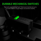 Razer DeathAdder Essential Wired Gaming Mouse - 6400 DPI, 5 Programmable Buttons for PC & Laptop