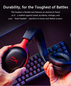 HyperX Cloud III Wired Gaming Headset – DTS Sound, Detachable Mic, USB, PC/PS/Xbox/Switch