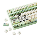 Akko 5108B Plus Mechanical Keyboard – Comic Theme, 100% Layout, Bluetooth / 2.4GHz / Type-C, Hot-Swappable, RGB Wireless