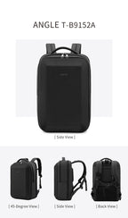 Tigernu Men's 15.6-17 Inch Laptop Backpack - Slim Anti-Theft Travel Backpack for School & Business