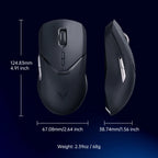 Rapoo VT9 PRO Wireless Gaming Mouse – PAW3398 Sensor, 26,000 DPI, 68g Lightweight, Wired & Wireless, 160H Long Battery Life