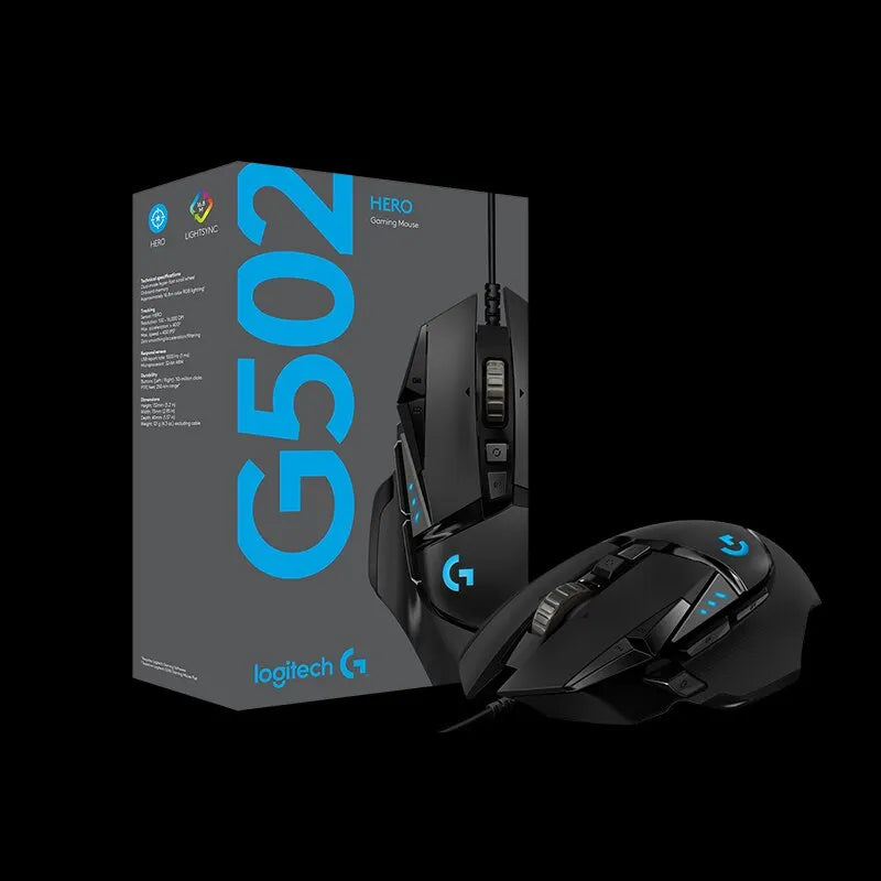 Logitech G502 HERO Wired Gaming Mouse – Esports Edition, Macro Programmable, CS Gaming Peripheral