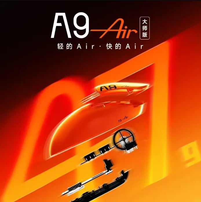 ATK A9 Air Ultimate Dual-Mode Wireless Gaming Mouse – PAW3950 Ultra Sensor, Dual 8K Polling, Lightweight Esports FPS Mouse, for PC Gamers