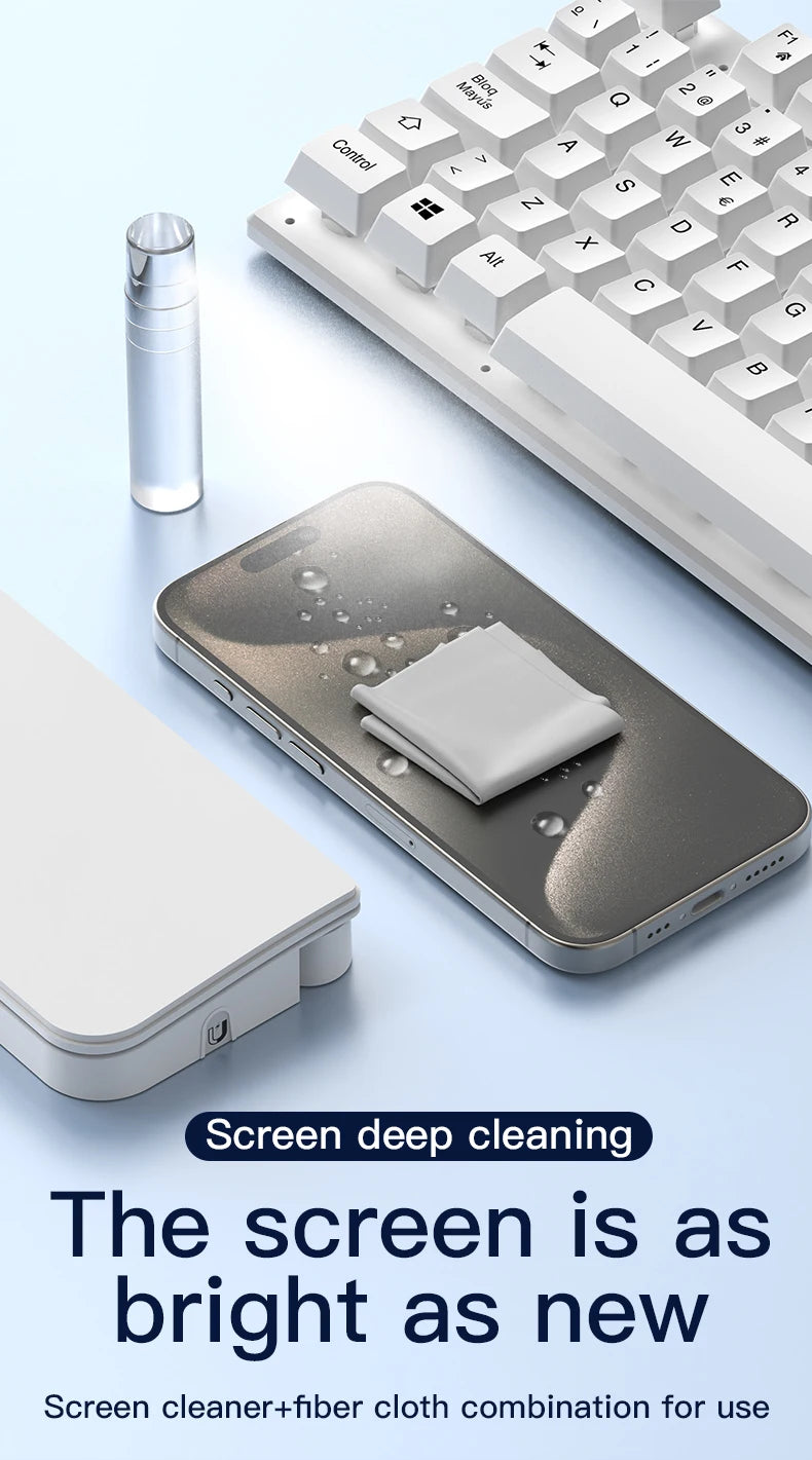 22 in1 Digital Cleaning Kit Phone Camera Laptop keyboard Cleaning Headset brush key Screen cleaner Dust Collector Christmas gift