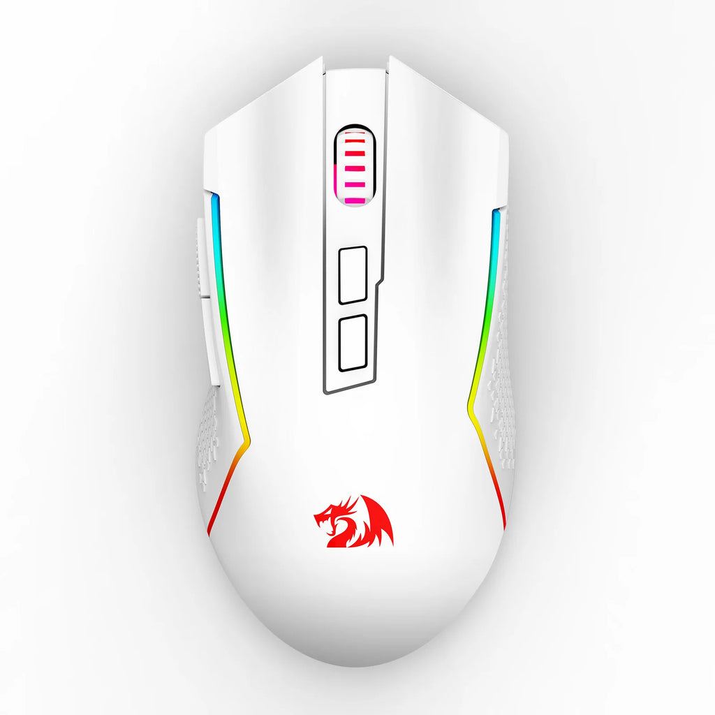 Redragon M693 Gaming Mouse – 3-Mode Connection (Wired / Bluetooth / 2.4G), 8,000 DPI, RGB Backlight, for PC/Mac/Laptop