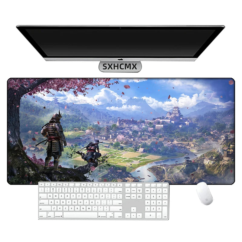 Assassins Creed Gaming Mouse Pad XXL Large Mousepad for PC Gamer Desktop Decoration Office Mouse Mat Laptop Deskmat Keyboard Rug