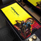 900x400mm HD Print Anime C-Cyberpunks Style Keyboard Mousepad XXL Large Computer Gamer Stitch Edge Rubber Non-slip Base Desk Mat