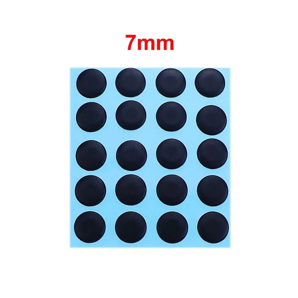 2Set 6mm 7mm diameter ICE Version Esports Mouse Skates Mouse Feet DIY Universal Dot Mouse Pad Antii-slip Mouse Feet Sticker