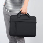 Laptop Tote Bag - Business Briefcase with Adjustable Shoulder Straps & Zipper Closure for School, Office & Daily Commute
