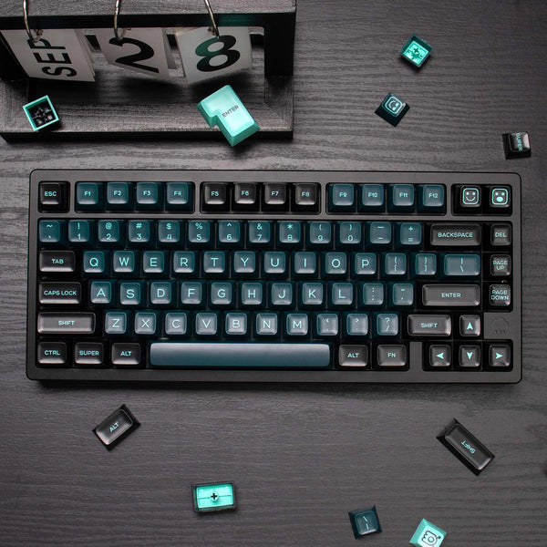 GMK Monster Keycaps – 161 Keys, SA Profile, Double-Shot ABS Keycaps for MX Switches, Mechanical Keyboard Game ISO Keys