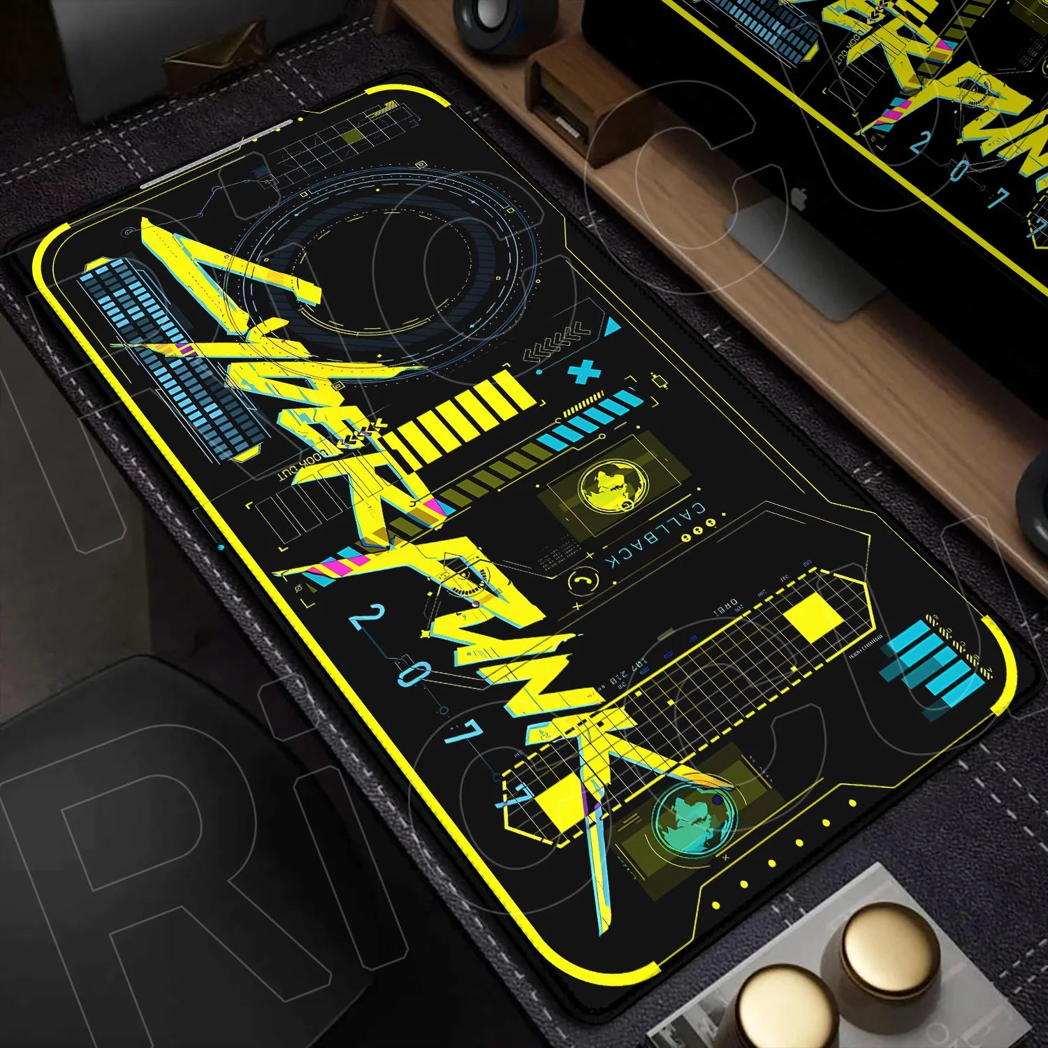 900x400mm HD Print Anime C-Cyberpunks Style Keyboard Mousepad XXL Large Computer Gamer Stitch Edge Rubber Non-slip Base Desk Mat