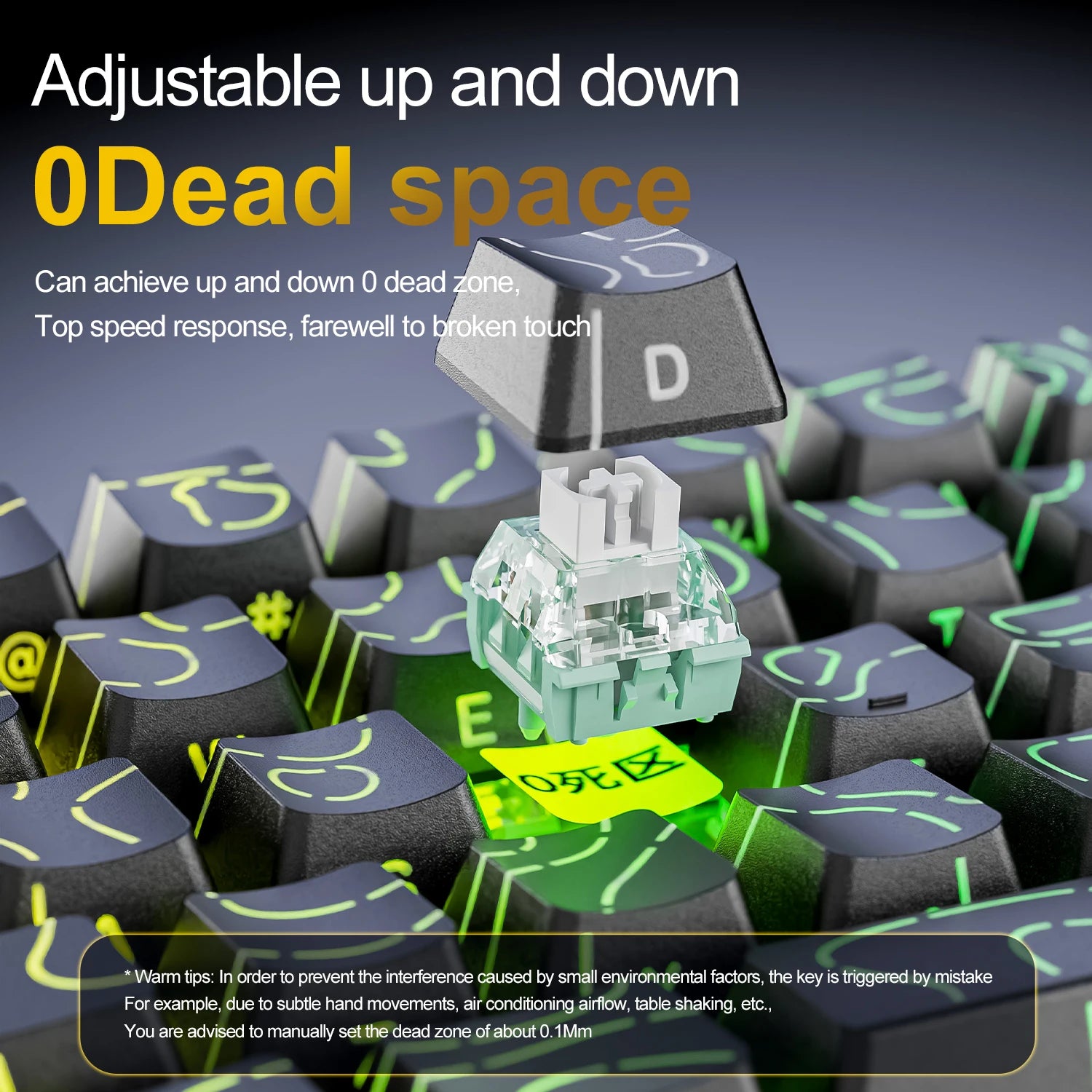 Magnetic Switch Gaming Keyboard – Attack Shark X68HE / FreeWolf F68 / F68 Pro, 8K Wired / 1K Wireless, RGB, Rapid Trigger, Hall Effect