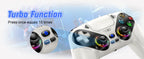 Controller for PS5/Playstion 5 Pro/Slim/PC Wireless Gamepad Hall Effect Trigger RGB Turbo Vibration Programmable Button Joystick