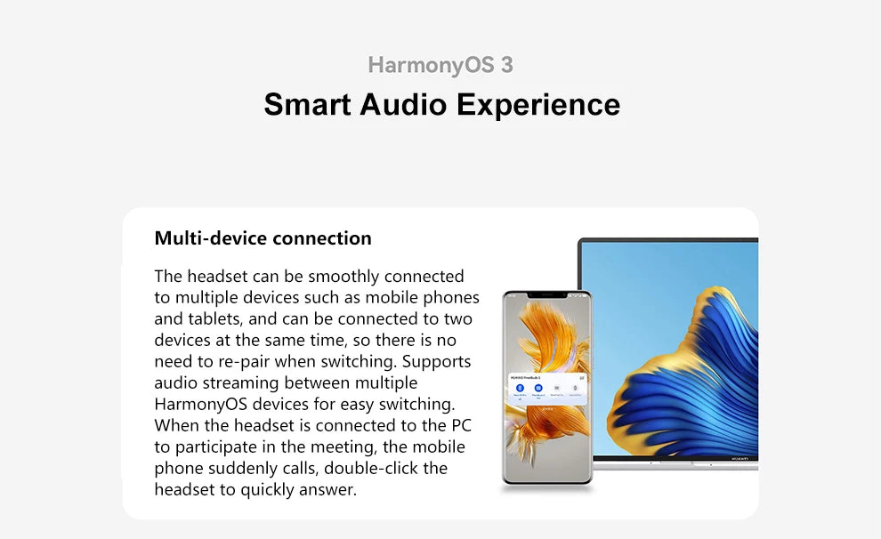 Huawei FreeBuds 5 TWS Wireless Bluetooth 5.2 Earphones | Hi-Fi LDAC Headset with Active Noise Reduction & IP54 Rating