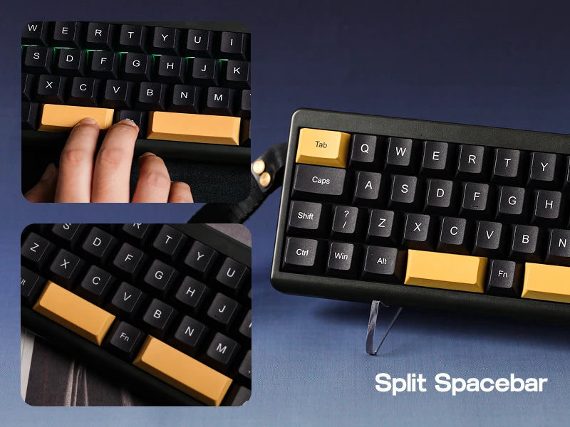 EPOMAKER TH40 Mechanical Keyboard – 40% Layout, QMK/VIA, Hot-Swap, Gasket-Mounted, Wired / Bluetooth / 2.4G Wireless