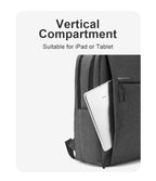 17.3-inch Laptop Backpack - Large Capacity Waterproof Travel Backpack with Multi-Pockets for Men